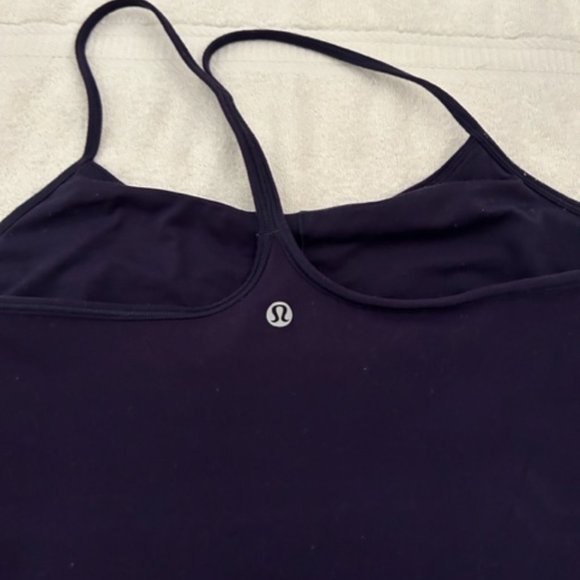 Lululemon Power Y Dark Purple Size 8 - Picture 5 of 6